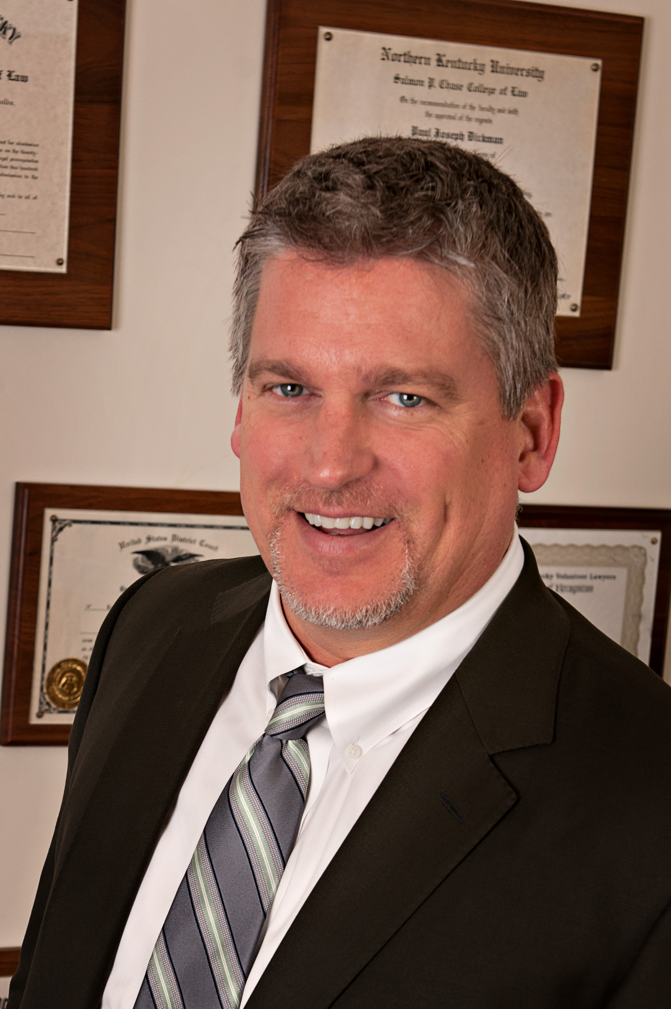 Head-shot of attorney Paul J. Dickman principal from the Dickman Law Office P.S.C.